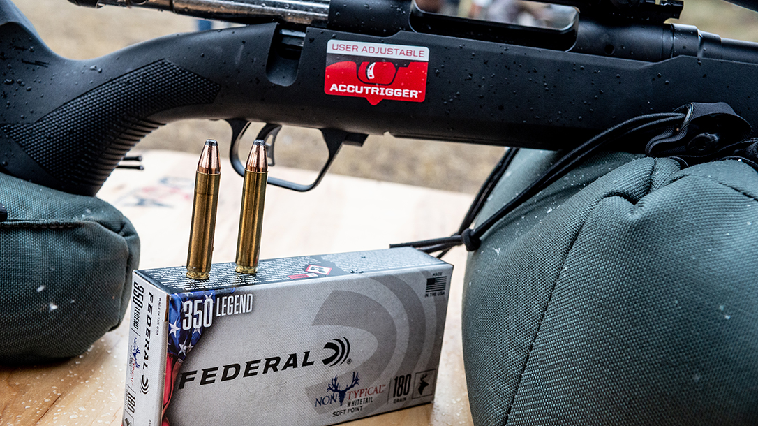 The .350 Legend brings serious performance to previously shotgun only states.