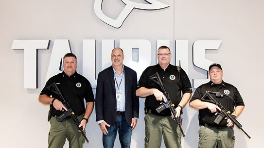 Taurus delivered T4 rifles to two Georgia LE departments.