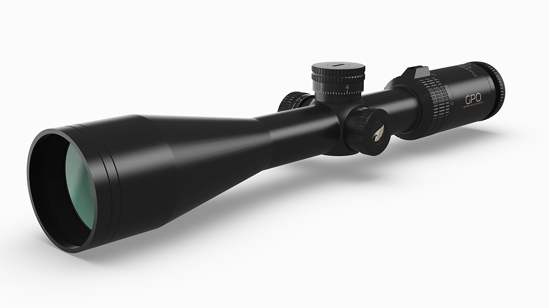 The GPO 6-24x50 features a second focal plane.
