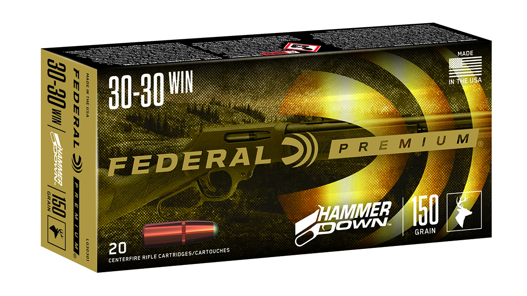 Federal HammerDown is designed to reliably feed in lever-action rifles.