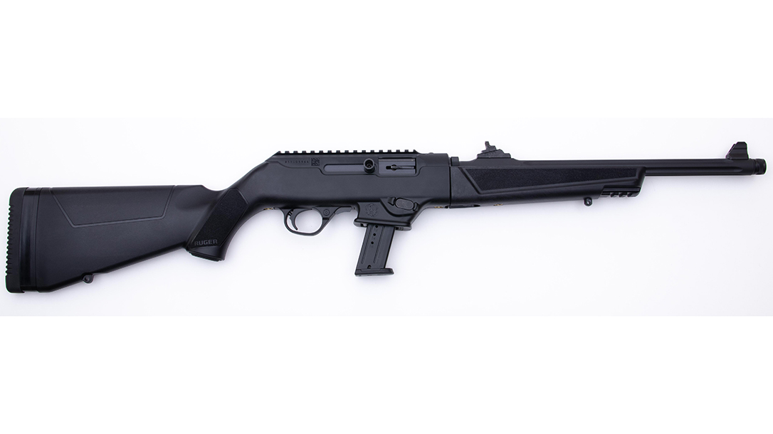 The Ruger PC Carbine uses either Ruger or Glock magazines