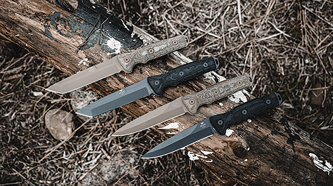 Tested by military operators, the Buck Ground Combat Knives are built tough.