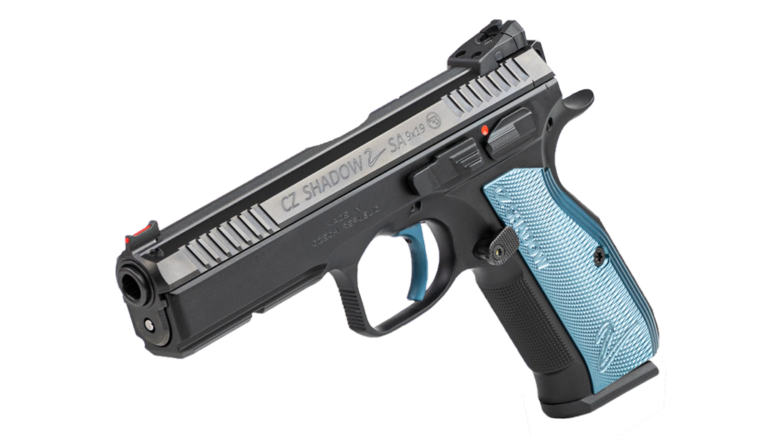 The single-action-only trigger system delivers accuracy in the CZ Shadow 2 SA.