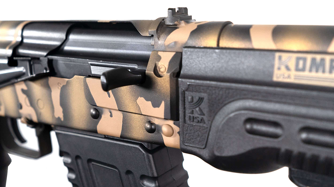 With detachable magazine design, and able to utilize Saiga accessories, the Komrad is versatile.
