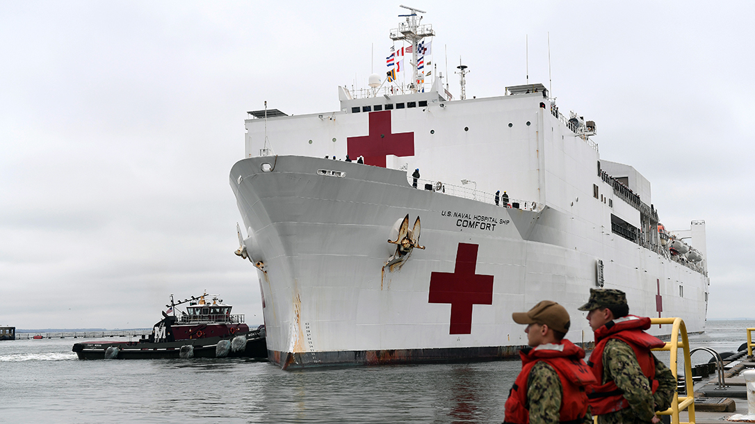 With the coronavirus expected to spread, creating a massive impact on medical capabilities, the U.S. Navy will deploy hospital ships to NYC and West Coast.