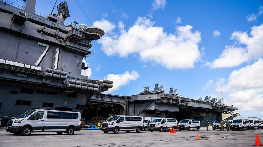 A USS Theodore Roosevelt Sailor has died from COVID-19 in Guam.