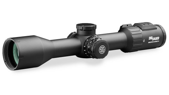 The SIG Sierra6BDX brings BDX 2.0 features into a super zoom riflescope line.