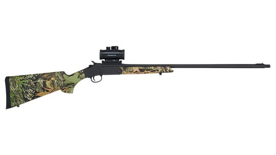 Lightweight and inexpensive, the single-shot Stevens 301 Turkey comes in .410, 20 and 12 gauge.