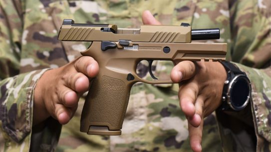 Air Force combat arms units received the SIG M18 pistol.