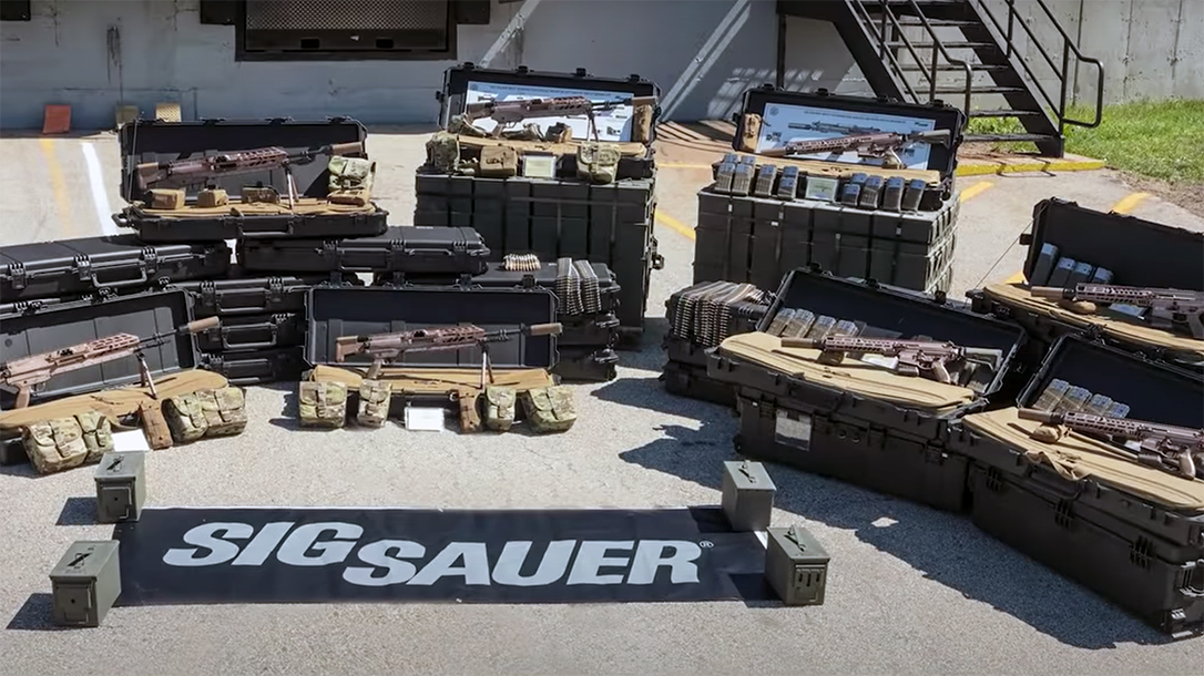 SIG delivered Next Generation Squad Weapons to the U.S. Army.