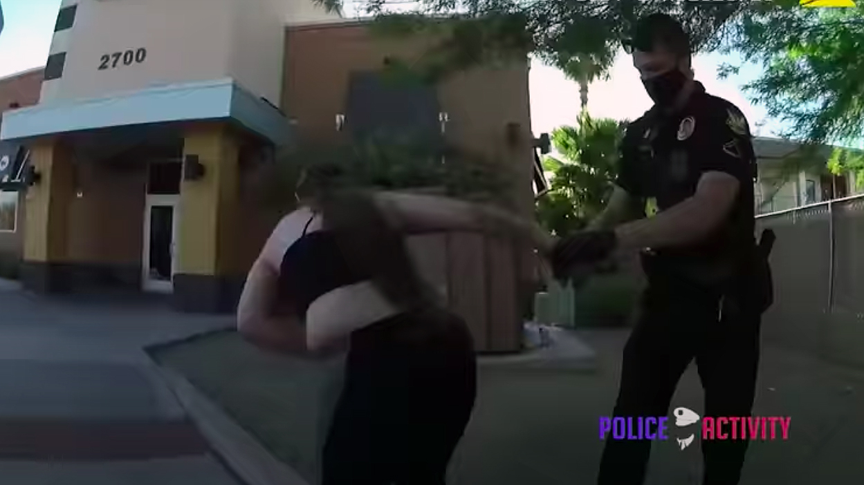 Phoenix police shot Jovana McCreary twice after she pulled a revolver and fired on officers.