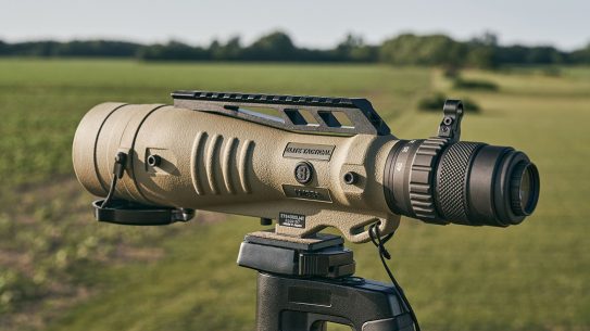 Weighing 37 ounces, the Bushnell Elite Tactical LMSS2 delivers a compact, professional-grade spotting scope for duty, hunting or competition.