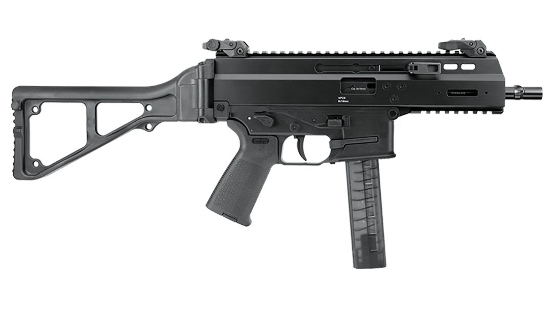A Brazilian police force recently selected the B&T APC40 Pro in .40 S&W.
