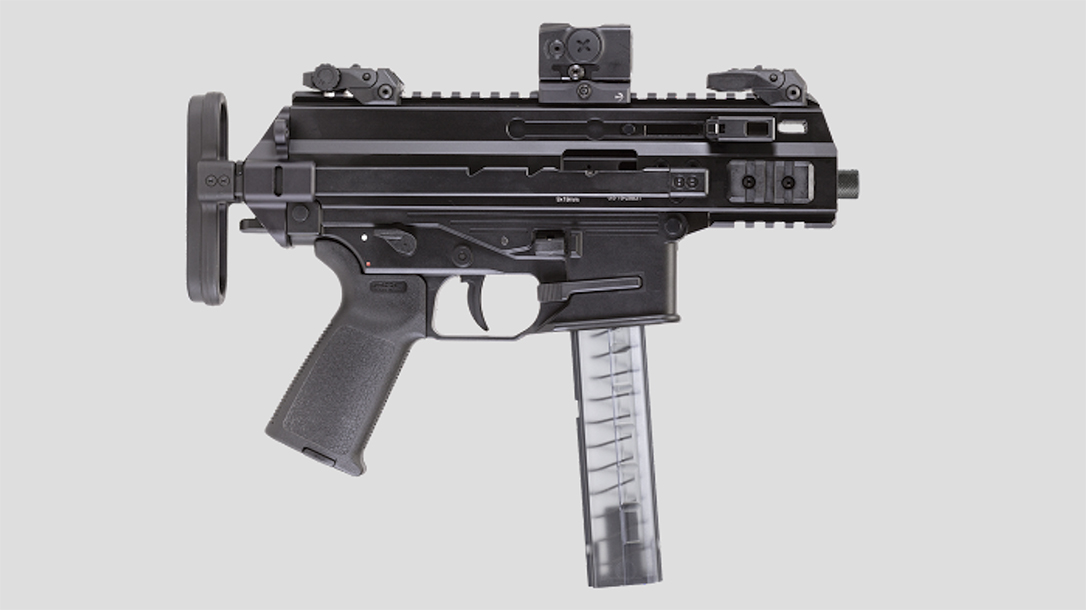 The U.S. Air Force became the second service to select the B&T APC9K Pro sub-compact weapon system.