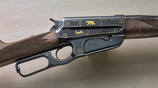 Proceeds from the auction of the Winchester Model 1895 benefit the Cody museum.