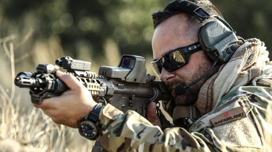 The Safariland Liberator headset delivers advanced capabilities for military and LE operators.