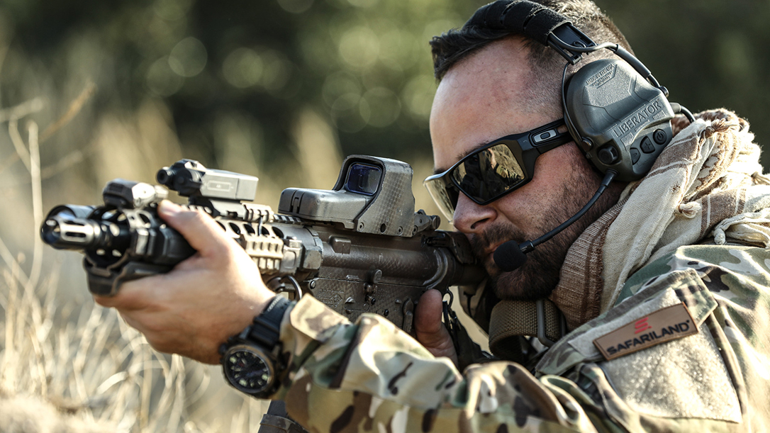 The Safariland Liberator headset delivers advanced capabilities for military and LE operators.