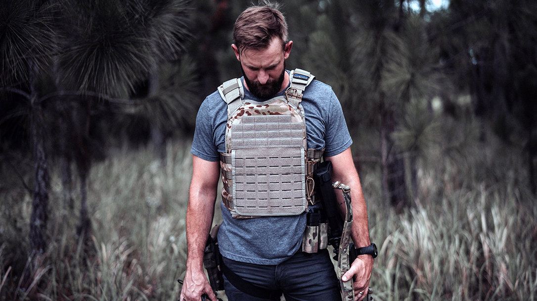 The Premier Body Armor Core Plate Carrier comes in a lightweight design.