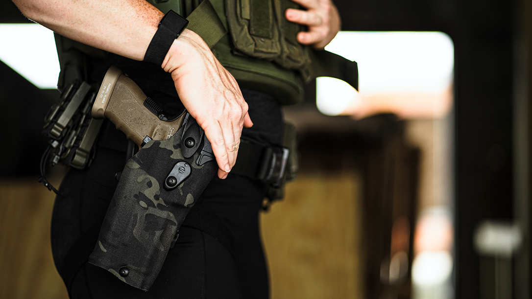 Safariland holsters now come in Multicam Black.