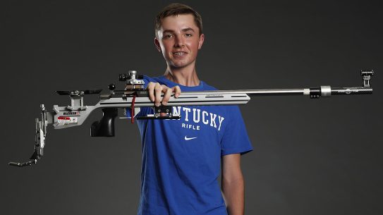 William Shaner won gold in 10-meter air rifle.