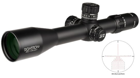 The Sightron SVIII HD line of riflescopes is built for long-range shooting.