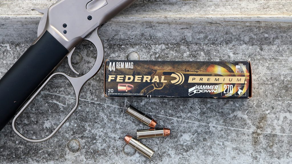 Federal Hammerdown ammo is designed for lever-action rifle use. 
