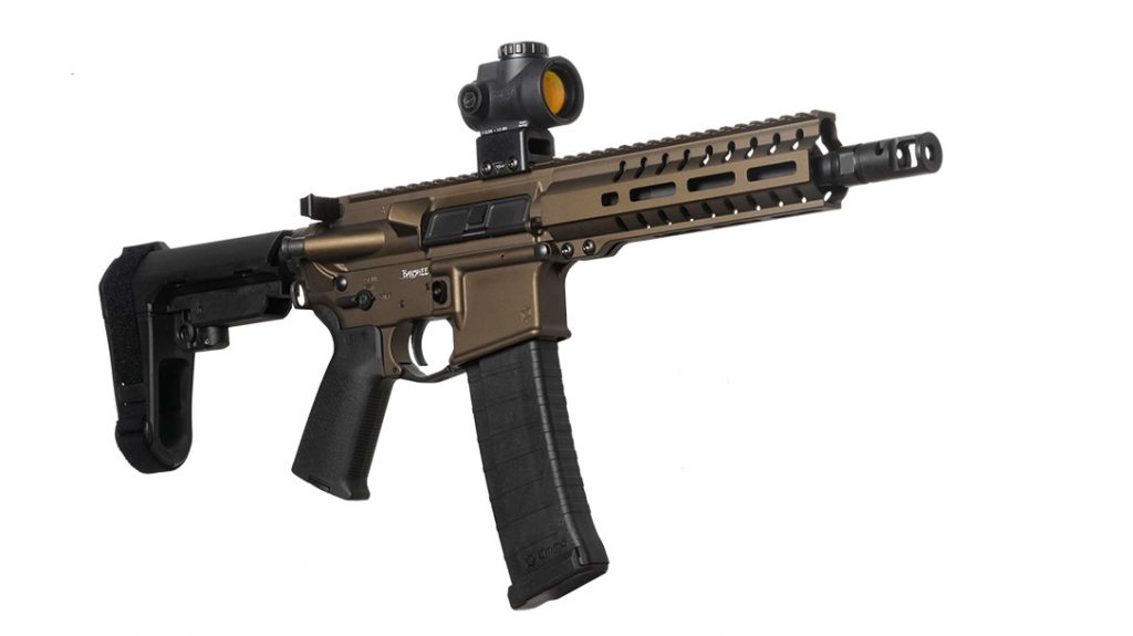The CMMG FourSix AR Pistol.