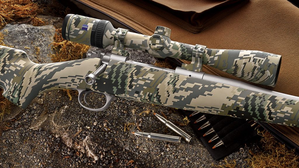 Chambered in the versatile .30-06, the Kimber Mountain Ascent Subalpine punches well above its weight class.