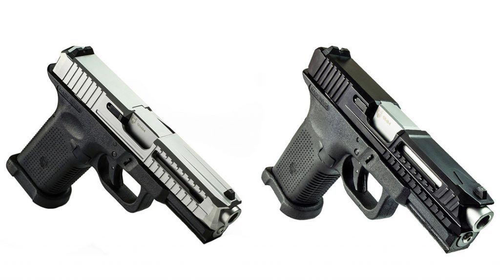 The Lone Wolf LTD pistol offers two slide variations available in nitride or stainless finish