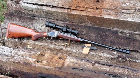 The Uberti 1885 Courteney Stalking Rifle is elegant, rugged in its simplicity.