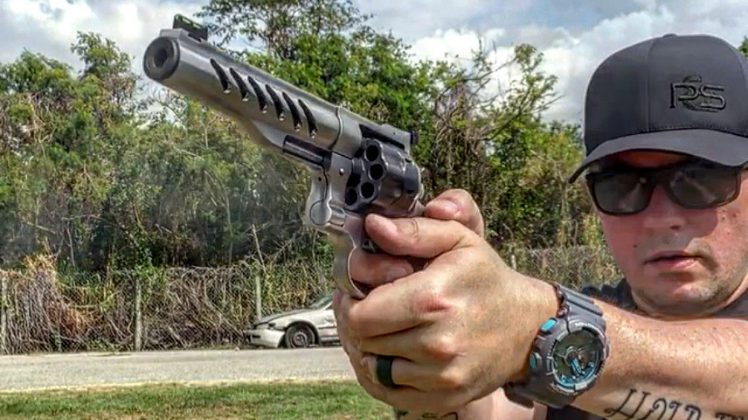 The Ruger Super GP100 brings Ruger's legendary toughness to the 9mm revolver market