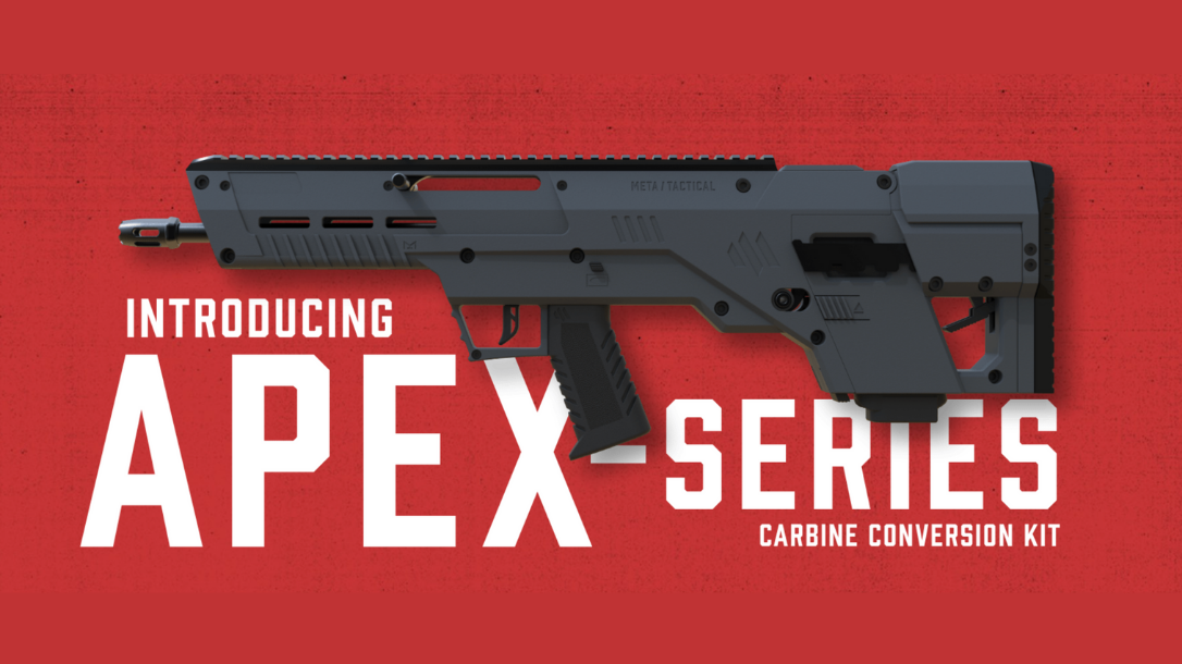 The META Tactical APEX-Series Carbine Conversion Kit brings carbine firepower to your Glock pistol