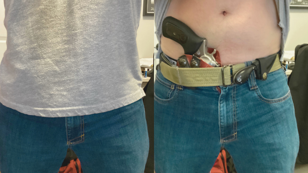 The EDC Foundation Belt makes concealment easy