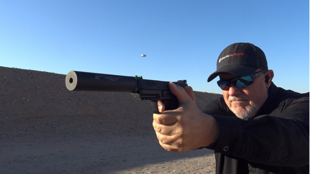 The new Sig p322 runs great suppressed
