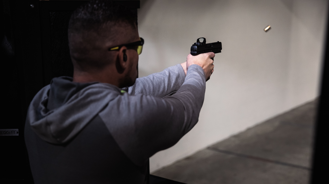 The Beretta APX A1 FS is easy to shoot