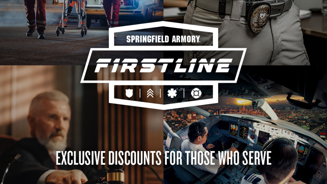 Springfield Armory Firstline offers exclusive discounts to first responders