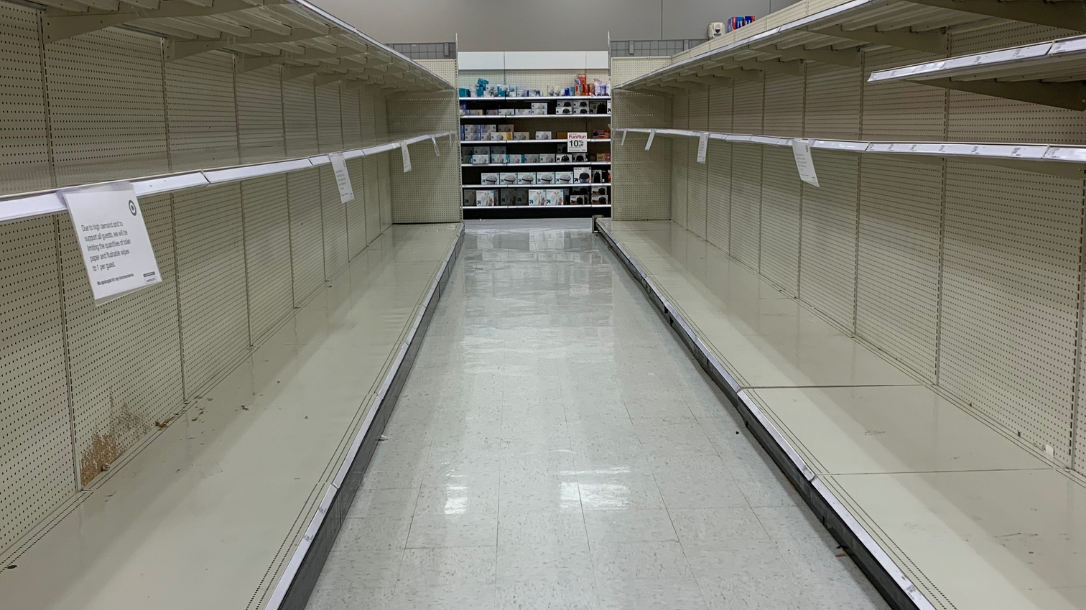 this aisle in Target is at least 15 yards long