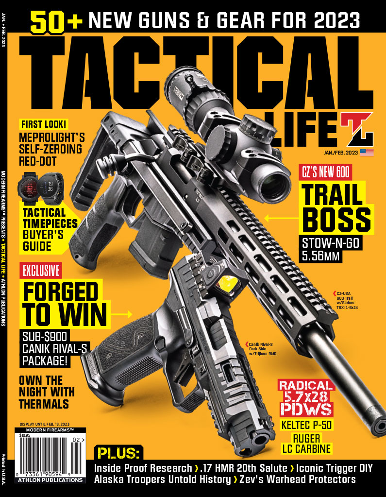 January-February 2023 Issue of Tactical Life.