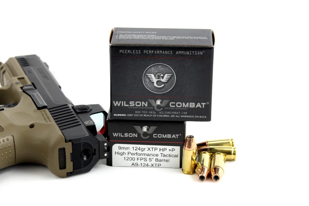 The Wilson Combat 9mm load comes built for specific barrel lengths.