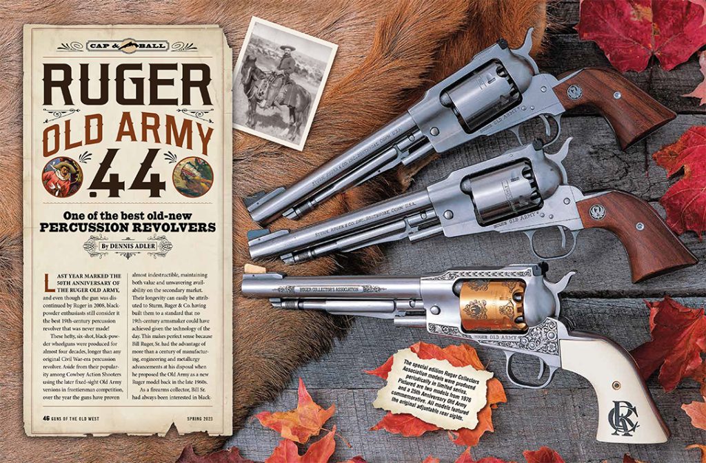Ruger Old Army .44s. 