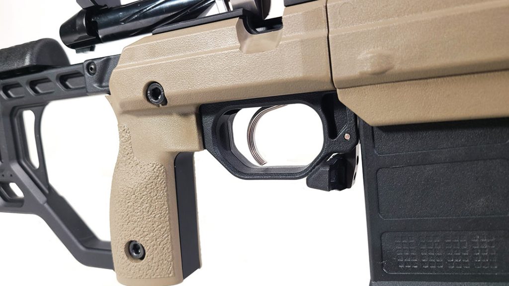 Rock River Arms chose to use the popular TriggerTech adjustable trigger for the RBG-1S.