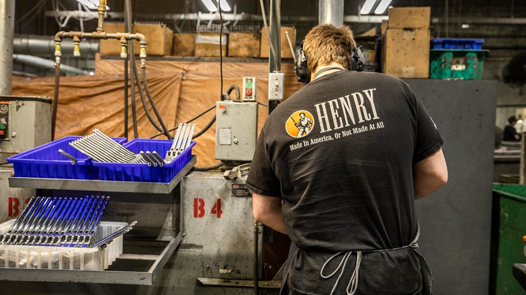 Henry Repeating Arms lives the motto “Made in America, or not made at all.”